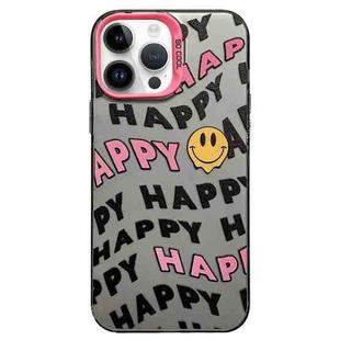 For iPhone 12 Pro English Characters PC Phone Case(Little Smiley Face)