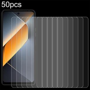 For Tecno Pova 6 Neo 5G 50pcs 0.26mm 9H 2.5D Tempered Glass Film