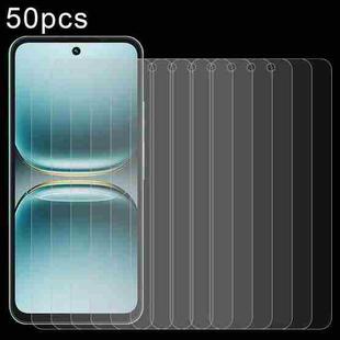 For Tecno Spark Go 2 4G 50pcs 0.26mm 9H 2.5D Tempered Glass Film