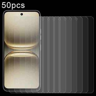For Tecno Pop 10 50pcs 0.26mm 9H 2.5D Tempered Glass Film