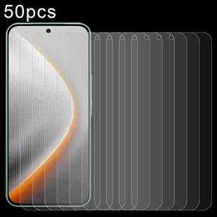 For Tecno Pova 7 Pro 5G 50pcs 0.26mm 9H 2.5D Tempered Glass Film