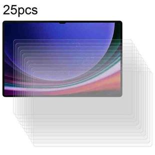 For Samsung Galaxy Tab S9 Ultra 25pcs Full Screen HD PET Screen Protector