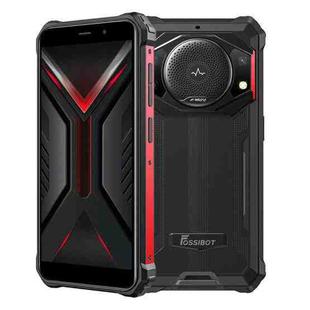 [HK Warehouse] FOSSiBOT F101 EU Version, 4GB+64GB, P68/IP69K, 5.45 inch Android 12 MediaTek MTK6761V/WB Helio A22 Quad Core, Network: 4G, OTG(Black Red)