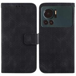 For Infinix Note 12 VIP Double 8-shaped Embossed Leather Phone Case(Black)