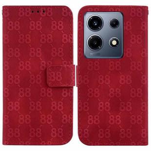For Infinix Note 30 VIP Double 8-shaped Embossed Leather Phone Case(Red)