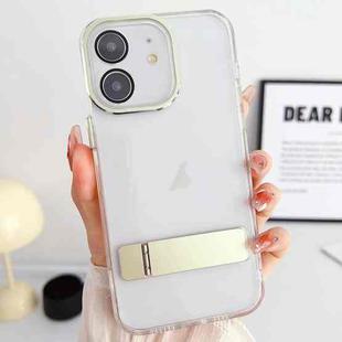 For iPhone 11 Linear Shape Holder Phone Case(Gold)