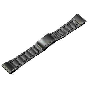 For Garmin Forerunner 965/955/945/935 22mm Quick Release Five Bead Titanium Steel Watch Band(Grey)