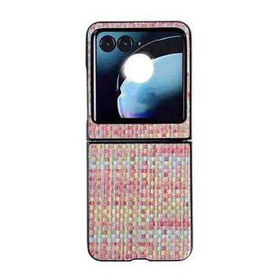 For Motorola Razr 50 Fantasy Weave Pattern Protective Phone Case(Colors)