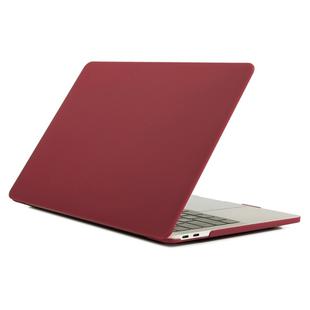 For MacBook Pro 13.3 inch A2251 / A2289 (2020) Laptop Matte Style Protective Case(Wine Red)