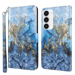 For Samsung Galaxy S24+ 5G 3D Painting Pattern Flip Leather Phone Case(Milky Way)