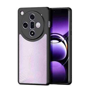 For OPPO Find X7 DUX DUCIS Aimo Series Frosted Feel Phone Case(Black)