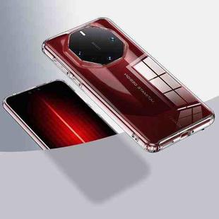For Huawei Mate 60 RS Ultimate Armor Clear TPU Hard PC Phone Case(Clear)
