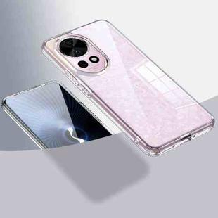 For Huawei nova 12 Pro Armor Clear TPU Hard PC Phone Case(Clear)