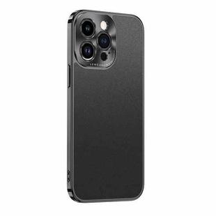 For iPhone 14 Pro Starshine Frosted Series Airbag Shockproof Phone Case(Black)