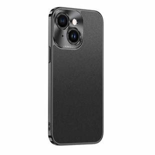 For iPhone 13 Starshine Frosted Series Airbag Shockproof Phone Case(Black)
