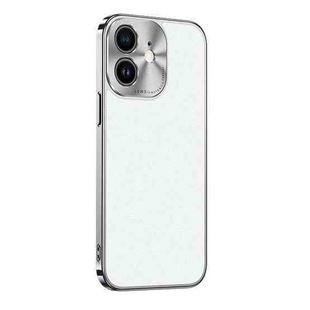 For iPhone 12 Starshine Frosted Series Airbag Shockproof Phone Case(White)
