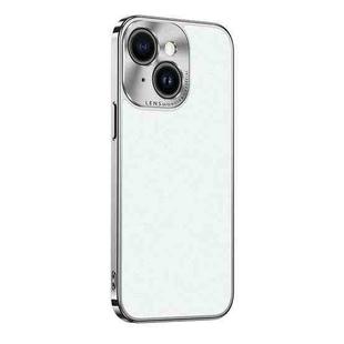 For iPhone 15 Plus Starshine Frosted Series Airbag Shockproof Phone Case(White)