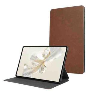 For Honor Pad 9 TPU Flip Tablet Protective Leather Case(Brown)