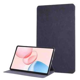 For Honor Pad 10 12.1 Simple Crazy Horse Leather Tablet Case(Dark Blue)