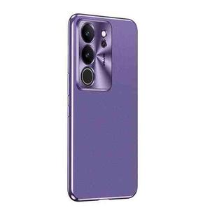 For vivo S17 Pro Starshine Frosted Series Airbag Shockproof Phone Case(Purple)