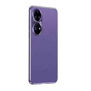 For Huawei P50 Starshine Frosted Series Airbag Shockproof Phone Case(Purple)