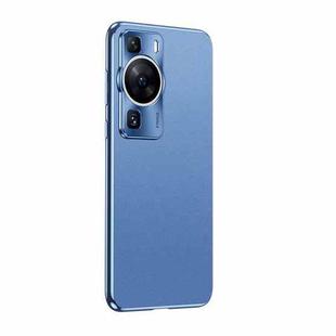 For Huawei P60 Starshine Frosted Series Airbag Shockproof Phone Case(Blue)