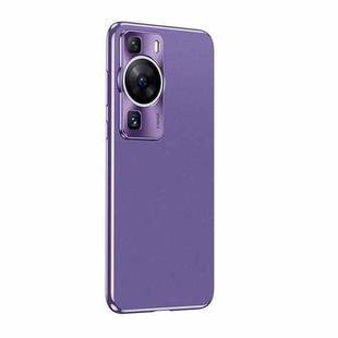 For Huawei P60 Starshine Frosted Series Airbag Shockproof Phone Case(Purple)