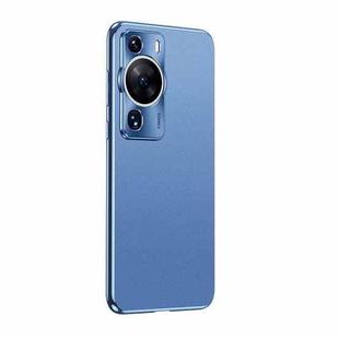 For Huawei P60 Pro Starshine Frosted Series Airbag Shockproof Phone Case(Blue)