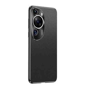 For Huawei P60 Art Starshine Frosted Series Airbag Shockproof Phone Case(Black)