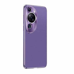 For Huawei P60 Art Starshine Frosted Series Airbag Shockproof Phone Case(Purple)