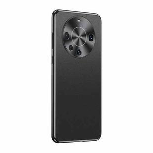 For Huawei Mate 60 Starshine Frosted Series Airbag Shockproof Phone Case(Black)
