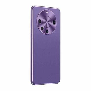 For Huawei Mate 60 Starshine Frosted Series Airbag Shockproof Phone Case(Purple)