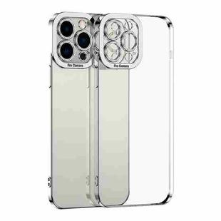 For iPhone 15 Pro Electroplating TPU Phone Case(Silver)