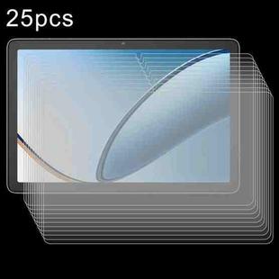 For Blackview Tab 60 WiFi 10.1 25pcs 9H 0.3mm Explosion-proof Tempered Glass Film