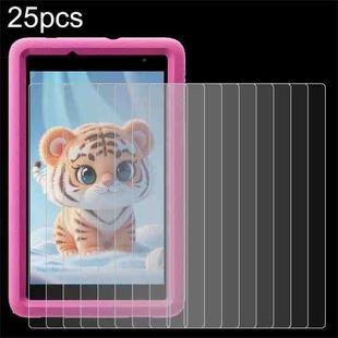 For Blackview Tab A5 Kids 8.0 25pcs 9H 0.3mm Explosion-proof Tempered Glass Film