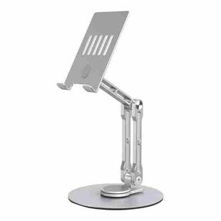 R-JUST HZ40 Mechanical Lift Tablet Desktop Stand(Silver)