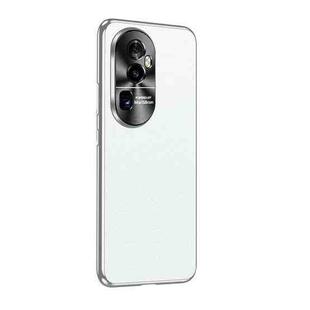 For OPPO Reon9 Starshine Frosted Series Airbag Shockproof Phone Case(White)