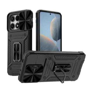 For Xiaomi Redmi K70E 5G Camshield Robot TPU Hybrid PC Phone Case(Black)