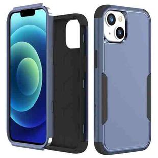 For iPhone 15 Commuter Shockproof TPU + PC Phone Case(Royal Blue+Black)