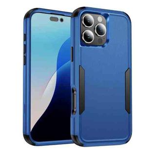 For iPhone 16 Pro Commuter Shockproof TPU + PC Phone Case(Royal Blue+Black)