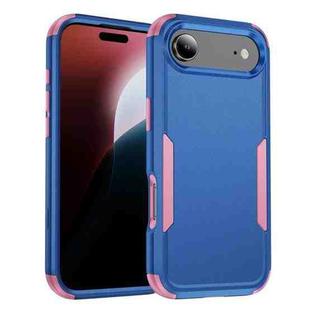 For iPhone 17 Air Commuter Shockproof TPU + PC Phone Case(Royal Blue+Pink)