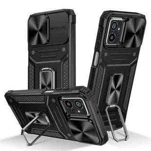 For Motorola Moto G Power 5G 2023 Camshield Robot TPU Hybrid PC Phone Case(Black)