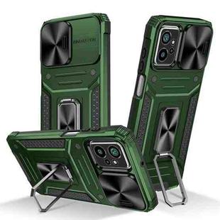 For Motorola Moto G Power 5G 2023 Camshield Robot TPU Hybrid PC Phone Case(Green)