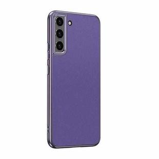 For Samsung Galaxy S23+ 5G Starshine Frosted Series Airbag Shockproof Phone Case(Purple)