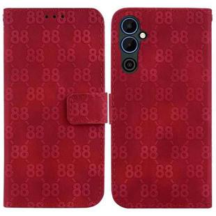 For Tecno Pova Neo 2 Double 8-shaped Embossed Leather Phone Case(Red)
