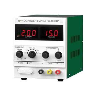 BEST 1502D+ 15V / 2A Digital Display DC Regulated Power Supply, 220V EU Plug