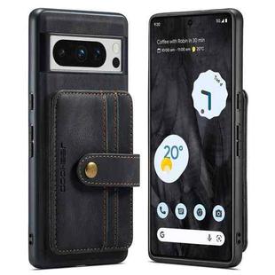 For Google Pixel 8 Pro JEEHOOD RFID Blocking Anti-Theft Magnetic PU Phone Case(Black)