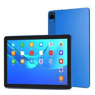 BDF P40 4G LTE Tablet PC 10.1 inch, 8GB+128GB, Android 11 MTK6755 Octa Core with Leather Case, Support Dual SIM, EU Plug(Blue)