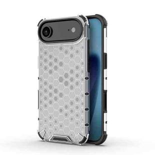 For iPhone 17 Air Honeycomb Shockproof Phone Case(White)