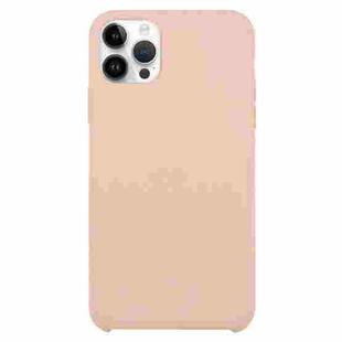 For iPhone 16 Pro Max Solid Silicone Phone Case(Pink)